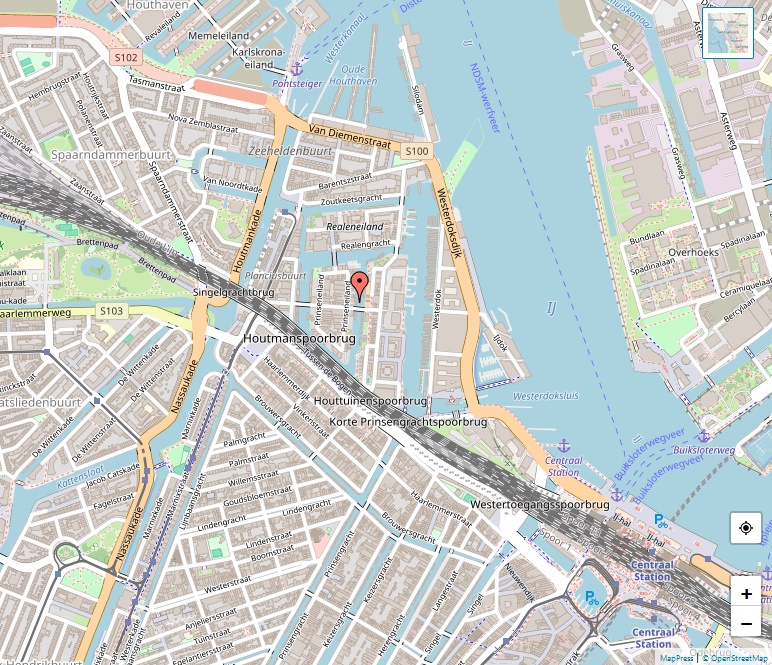Kaart van Haarlemmerbuurt